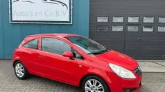 Rood Gebruikt 2007 Opel Corsa Business Hatchback | € 3.350 (Eerlijke prijs)