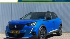 Blauw Gebruikt 2021 Peugeot e-2008 GT SUV | € 19.895 (Eerlijke prijs)