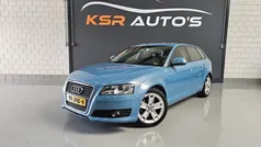 Blauw, metallic lak Gebruikt 2009 Audi A3 Sportback Ambition Hatchback | € 9.495 (Eerlijke prijs)