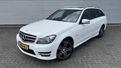 Wit Gebruikt 2014 Mercedes C180 Avantgarde Edition Stationwagen | € 14.435 (Goede deal)