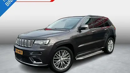 Grijs Occasion 2018 Jeep Grand Cherokee Summit SUV | € 29.999 (Eerlijke prijs)