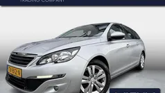 Grijs, metallic lak Gebruikt 2014 Peugeot 308 Active Stationwagen | € 3.990 (Eerlijke prijs)