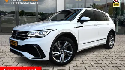 Wit Gebruikt 2021 VW Tiguan Business+ SUV | € 32.900 (Eerlijke prijs)