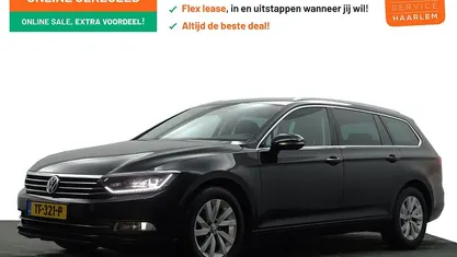 Zwart Gebruikt 2018 VW Passat Comfortline Stationwagen | € 14.900 (Goede deal)