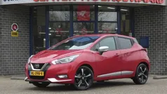 Rood Gebruikt 2017 Nissan Micra Acenta Hatchback | € 11.444 (Eerlijke prijs)