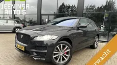 Zwart Gebruikt 2018 Jaguar F-Pace Portfolio SUV | € 25.900 (Goede deal)