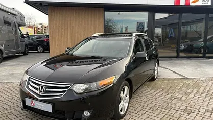 Zwart Gebruikt 2009 Honda Accord Elegance Stationwagen | € 4.950 (Super prijs)