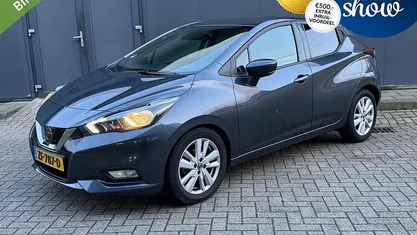 Occasion Nissan Micra N-Connecta 101 PK (74 kW) 2019 Grijs Hatchback