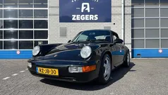 Zwart Gebruikt 1991 Porsche 911 Carrera Cabriolet | € 67.500