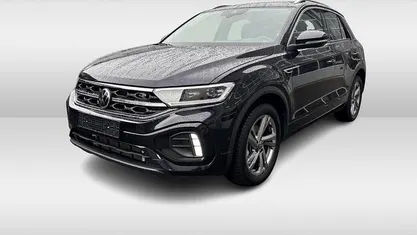 Zwart Gebruikt 2025 VW T-Roc R-line SUV | € 36.950 (Eerlijke prijs)