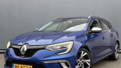 Occasion Renault Mégane GrandTour GT 207 PK (152 kW) 2017 Blauw Stationwagen