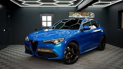 Occasion Alfa Romeo Stelvio Veloce 282 PK (207 kW) 2021 Blauw SUV