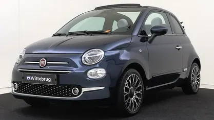 Blauw Occasion 2020 Fiat 500C Star Cabriolet | € 14.425 (Eerlijke prijs)