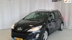 Zwart, metallic lak Gebruikt 2008 Peugeot 308 Stationwagen | € 1.499 (Super prijs)