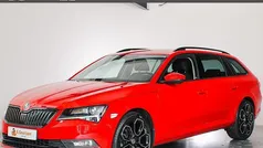Rood Gebruikt 2017 Skoda Superb Business Line Stationwagen | € 14.900 (Eerlijke prijs)