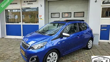 Occasion Peugeot 108 Style 72 PK (52 kW) 2018 Blauw Hatchback