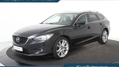 Zwart, metallic lak Gebruikt 2015 Mazda 6 Stationwagen | € 11.400 (Goede deal)
