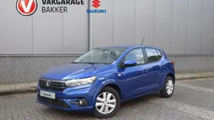 Blauw Gebruikt 2022 Dacia Sandero Comfort Hatchback | € 14.500 (Goede deal)