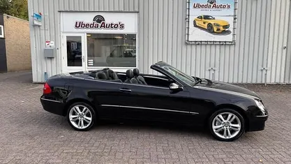 Occasion Mercedes CLK200 Avantgarde 184 PK (135 kW) 2009 Zwart (metallic) Cabriolet