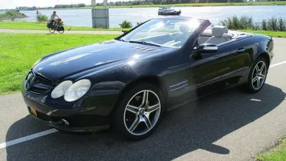 Occasion Mercedes SL500 306 PK (225 kW) 2005 Zwart Cabriolet