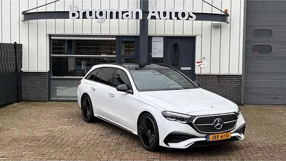 Occasion Mercedes E300 AMG 204 PK (150 kW) 2025 Wit Stationwagen