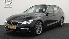 Zwart Gebruikt 2018 BMW 320 Luxury Line Stationwagen | € 19.940 (Super prijs)