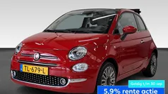 Rood Gebruikt 2018 Fiat 500C Lounge Cabriolet | € 11.240 (Goede deal)