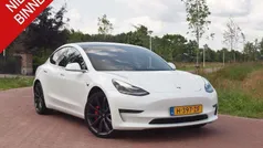 Wit Gebruikt 2020 Tesla Model 3 Performance Sedan | € 24.995 (Eerlijke prijs)