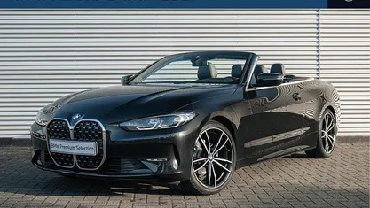 Zwart Occasion 2021 BMW 420 Executive Cabriolet | € 44.450 (Eerlijke prijs)