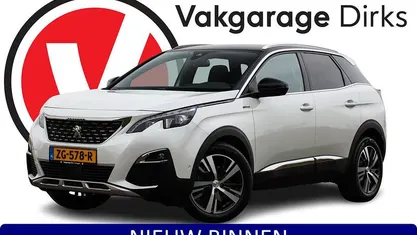 Wit Gebruikt 2019 Peugeot 3008 GT-line SUV | € 20.939 (Eerlijke prijs)