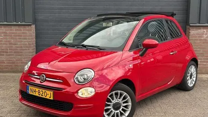 Occasion Fiat 500C Pop Star 69 PK (50 kW) 2017 Rood Cabriolet