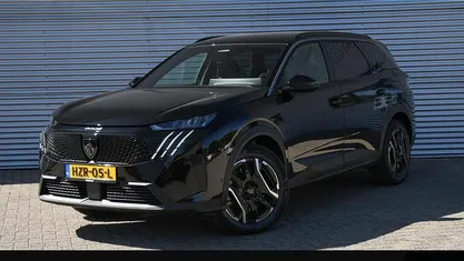 Zwart Nieuw 2025 Peugeot e-5008 Allure SUV | € 43.995 (Super prijs)