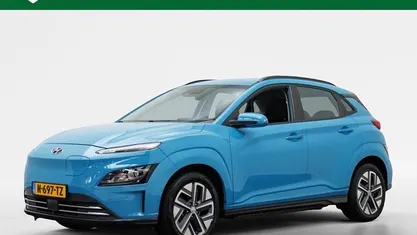 Blauw, metallic lak Occasion 2022 Hyundai Kona Comfort SUV | € 18.950 (Eerlijke prijs)