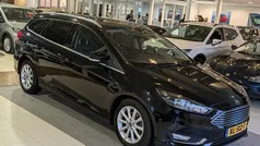 Zwart Gebruikt 2016 Ford Focus Titanium Stationwagen | € 6.444 (Goede deal)