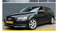 Zwart Gebruikt 2012 Audi A3 Attraction Hatchback | € 8.445 (Super prijs)