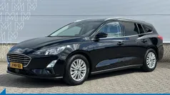 Zwart Gebruikt 2021 Ford Focus Titanium Stationwagen | € 17.900 (Eerlijke prijs)