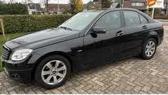 Zwart Gebruikt 2009 Mercedes C180 Sedan | € 11.500 (Eerlijke prijs)