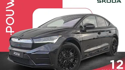 Zwart Gebruikt 2023 Skoda Enyaq iV RS SUV | € 37.950 (Eerlijke prijs)