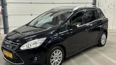 Zwart Gebruikt 2012 Ford Grand C-Max Titanium MPV | € 5.945 (Eerlijke prijs)