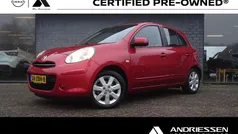 Rood Gebruikt 2012 Nissan Micra Acenta Hatchback | € 5.945 (Eerlijke prijs)