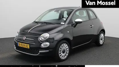 Zwart Occasion 2021 Fiat 500 Lounge Hatchback | € 11.400 (Eerlijke prijs)