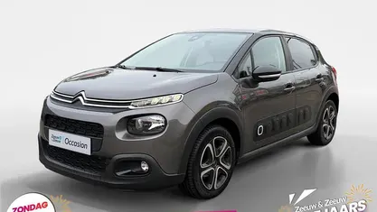 Platinium grey Gebruikt 2018 Citroën C3 Feel Hatchback | € 9.685 (Eerlijke prijs)