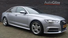 Grijs, metallic lak Gebruikt 2017 Audi A6 S-Line Sedan | € 22.945 (Eerlijke prijs)