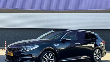 Zwart Gebruikt 2019 Kia Optima Stationwagen | € 11.000 (Super prijs)