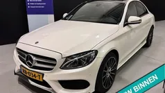 Wit Gebruikt 2017 Mercedes C180 AMG Sedan | € 21.950 (Eerlijke prijs)