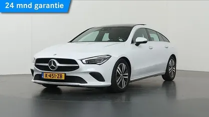 Wit Occasion 2021 Mercedes CLA200 Shooting Brake Business Stationwagen | € 26.850 (Eerlijke prijs)