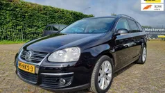 Zwart Gebruikt 2009 VW Golf VI Comfortline Stationwagen | € 2.995 (Super prijs)
