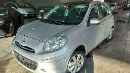 Occasion Nissan Micra Tekna 80 PK (58 kW) 2012 Zilver Hatchback