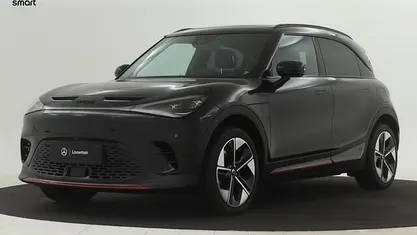 Zwart (metallic) Nieuw 2025 Smart #1 Brabus SUV | € 38.804 (Eerlijke prijs)