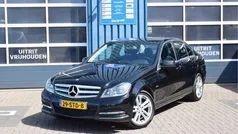 Zwart Gebruikt 2011 Mercedes C180 Avantgarde Sedan | € 8.950 (Eerlijke prijs)
